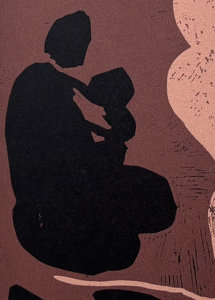 Picasso, Bacchanal with Seated Woman Holding Baby - 12