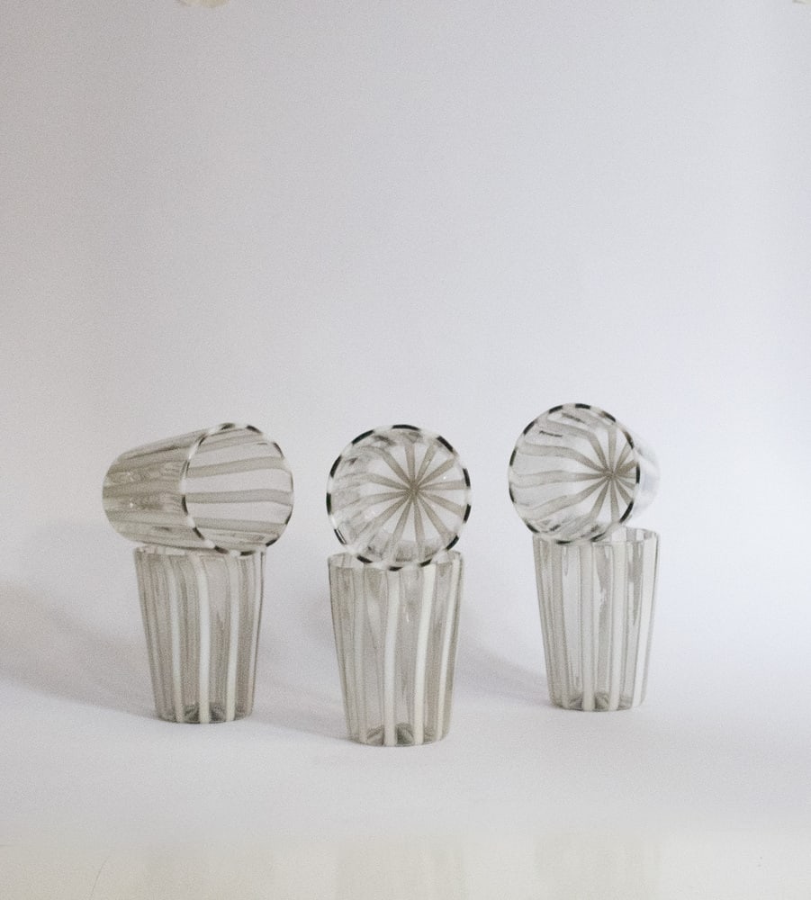 Italian Murano Glassware Set, 2004, Set of 6 - 10