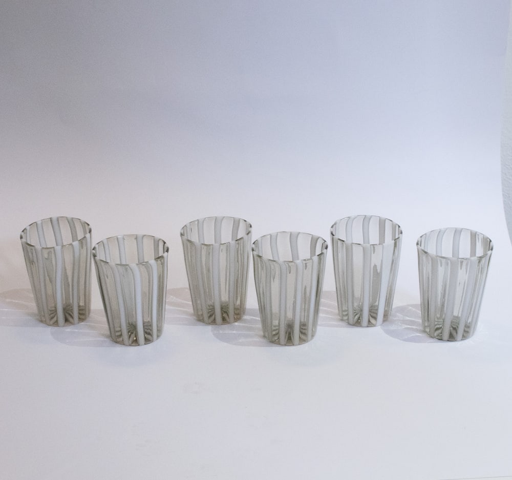 Italian Murano Glassware Set, 2004, Set of 6 - 11