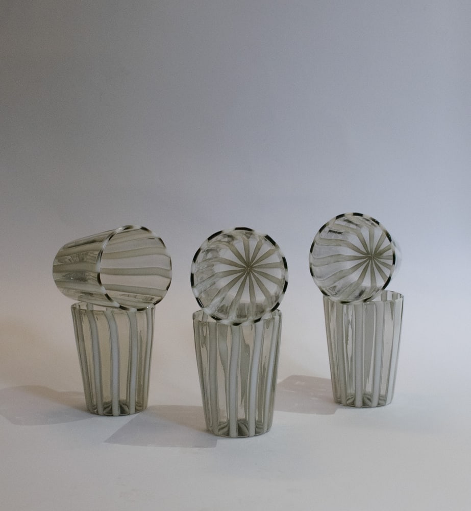 Italian Murano Glassware Set, 2004, Set of 6 - 14