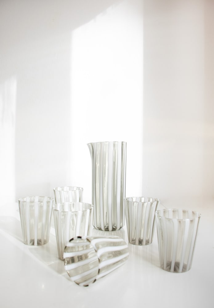 Italian Murano Glassware Set, 2004, Set of 6 - 9