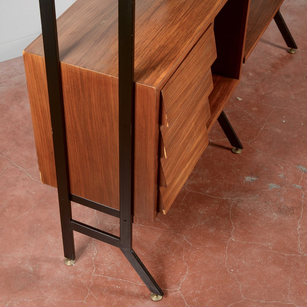 Mid-Century Modern Open Bookcase, 1960s - 12