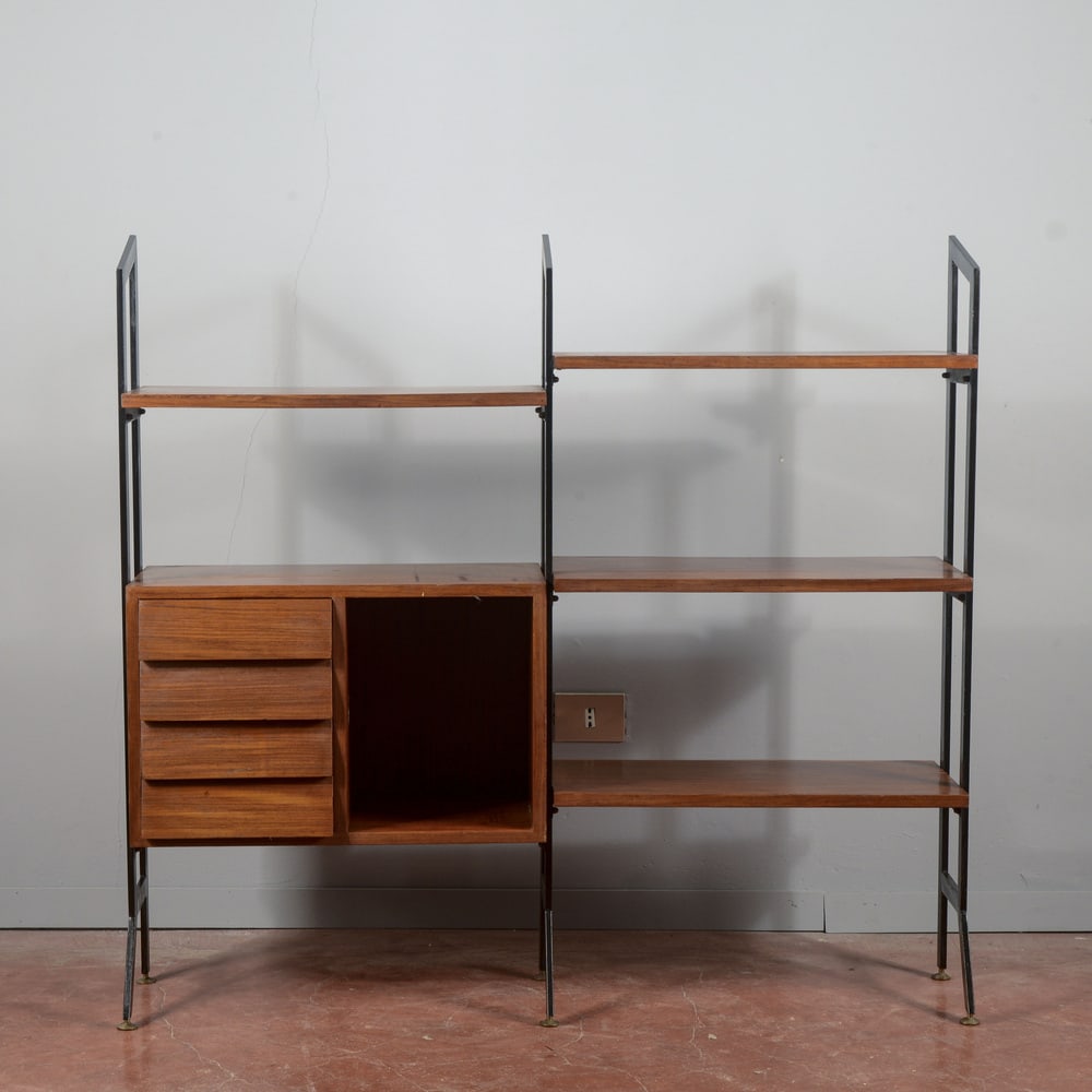 Mid-Century Modern Open Bookcase, 1960s - 18