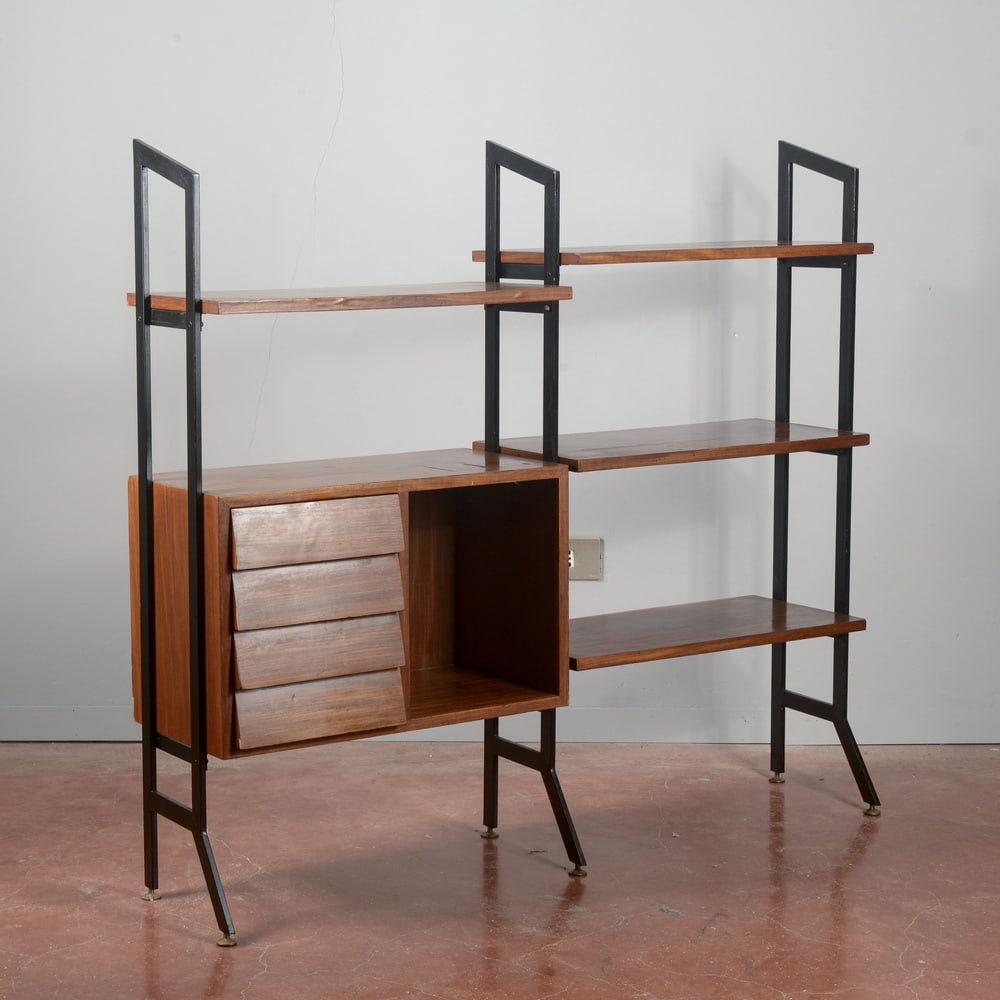 Mid-Century Modern Open Bookcase, 1960s - 8