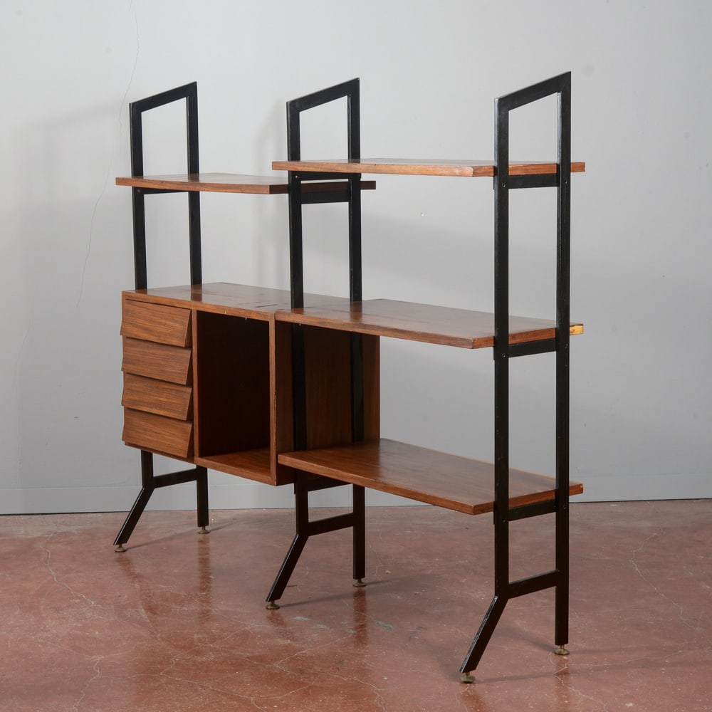 Mid-Century Modern Open Bookcase, 1960s - 9