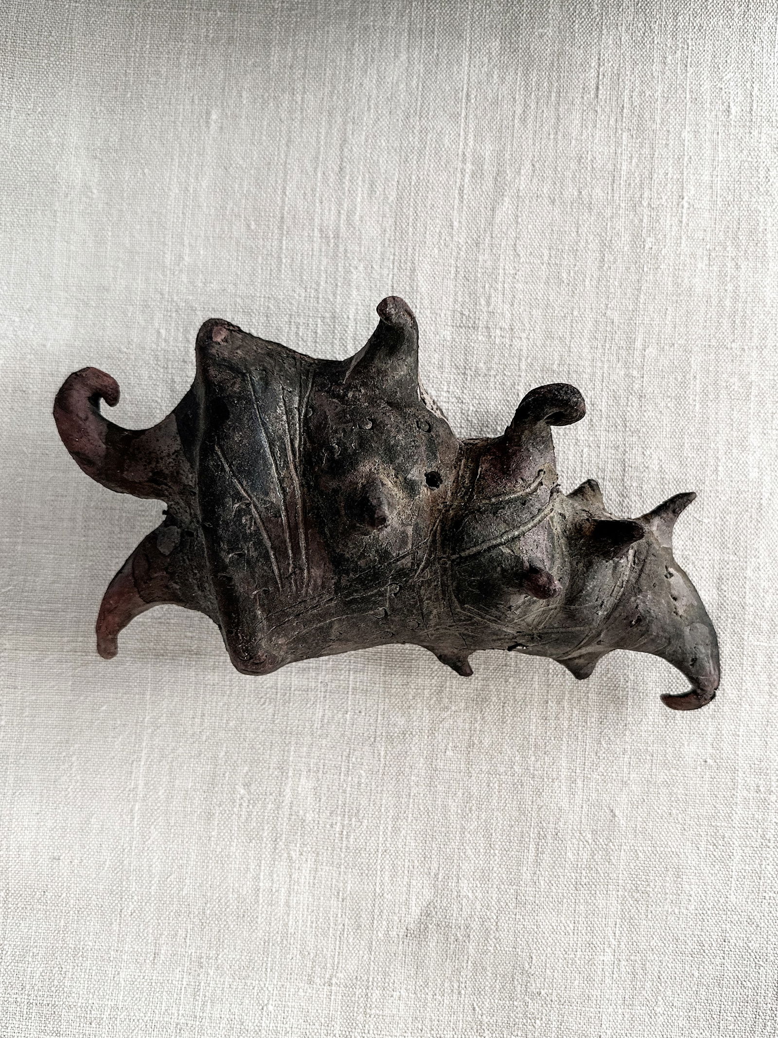 Vintage Ceramics by Ilda Fodor, 1990s, Set of 6 - 16