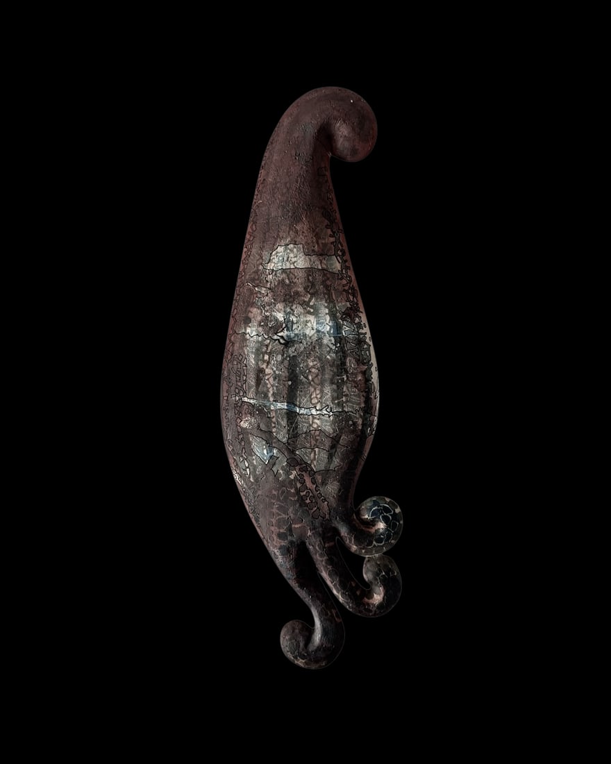 Vintage Ceramics by Ilda Fodor, 1990s, Set of 6 - 2