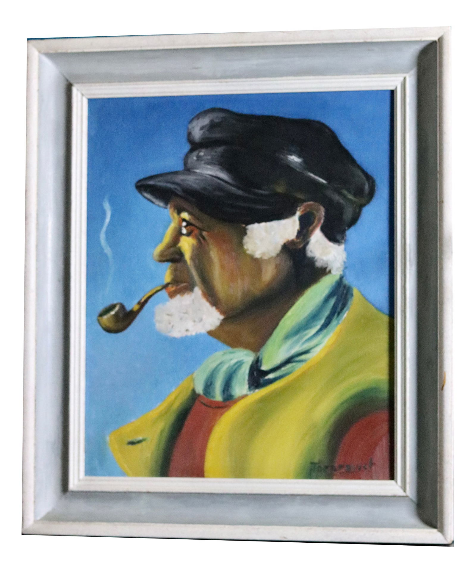 Tornquist, Portrait of Fisherman, 1960s, Framed (1 of 12)