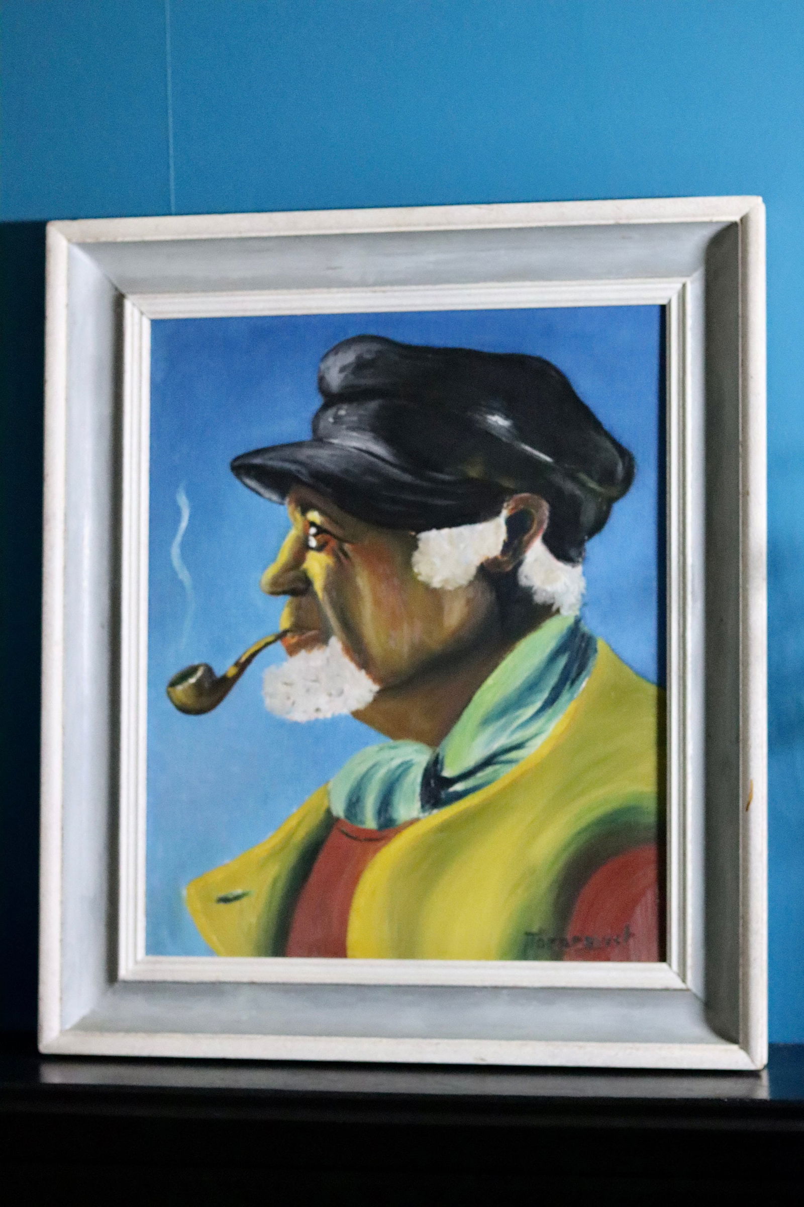 Tornquist, Portrait of Fisherman, 1960s, Framed - 7