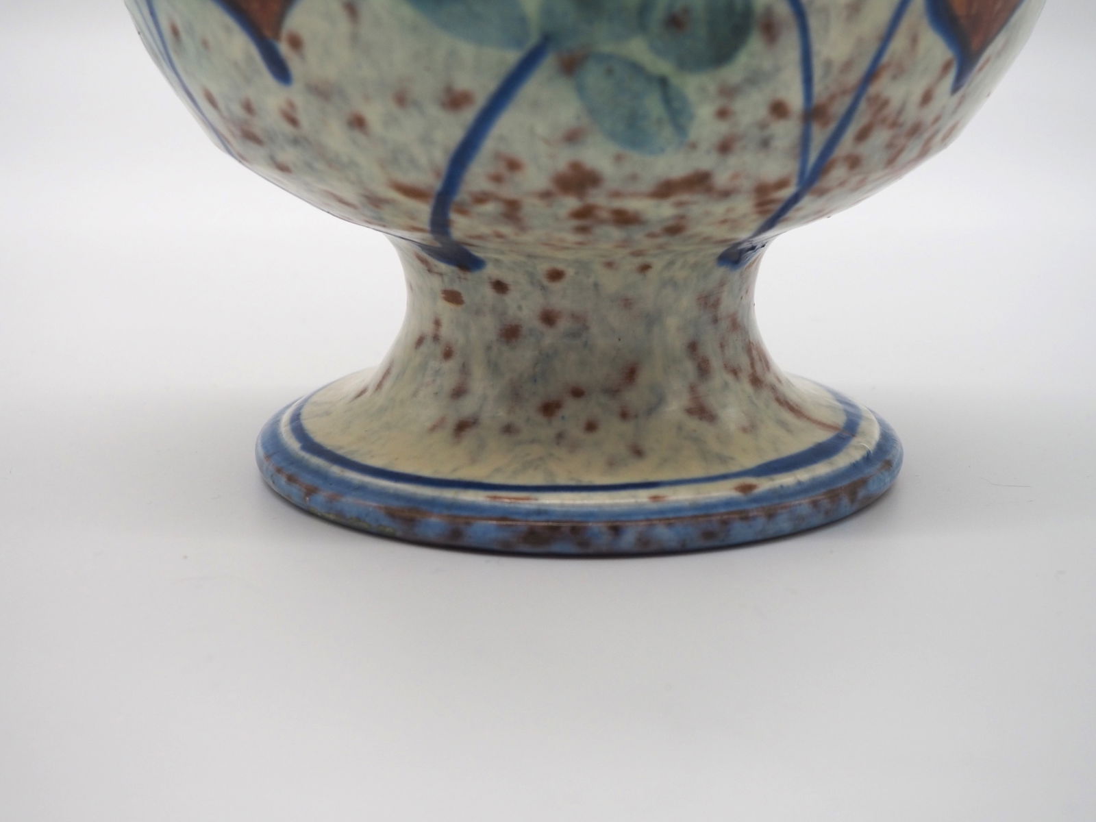 Glazed Pottery Vase from Uppsala Ekeby, 1920s - 3