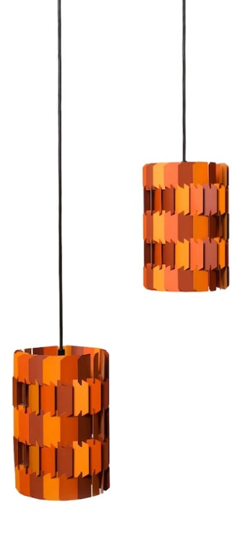 Facet Lamps by Louis Weisdorf for Lyfa, Set of 2: Pair of „Facet Pop“ pendant lamps by Louis Weisdorf for Lyfa Denmark 1960s. Country of Manufacture: Denmark Design Period: 1960 to 1969 Production Period: 1960 to 1969 Additional Condition