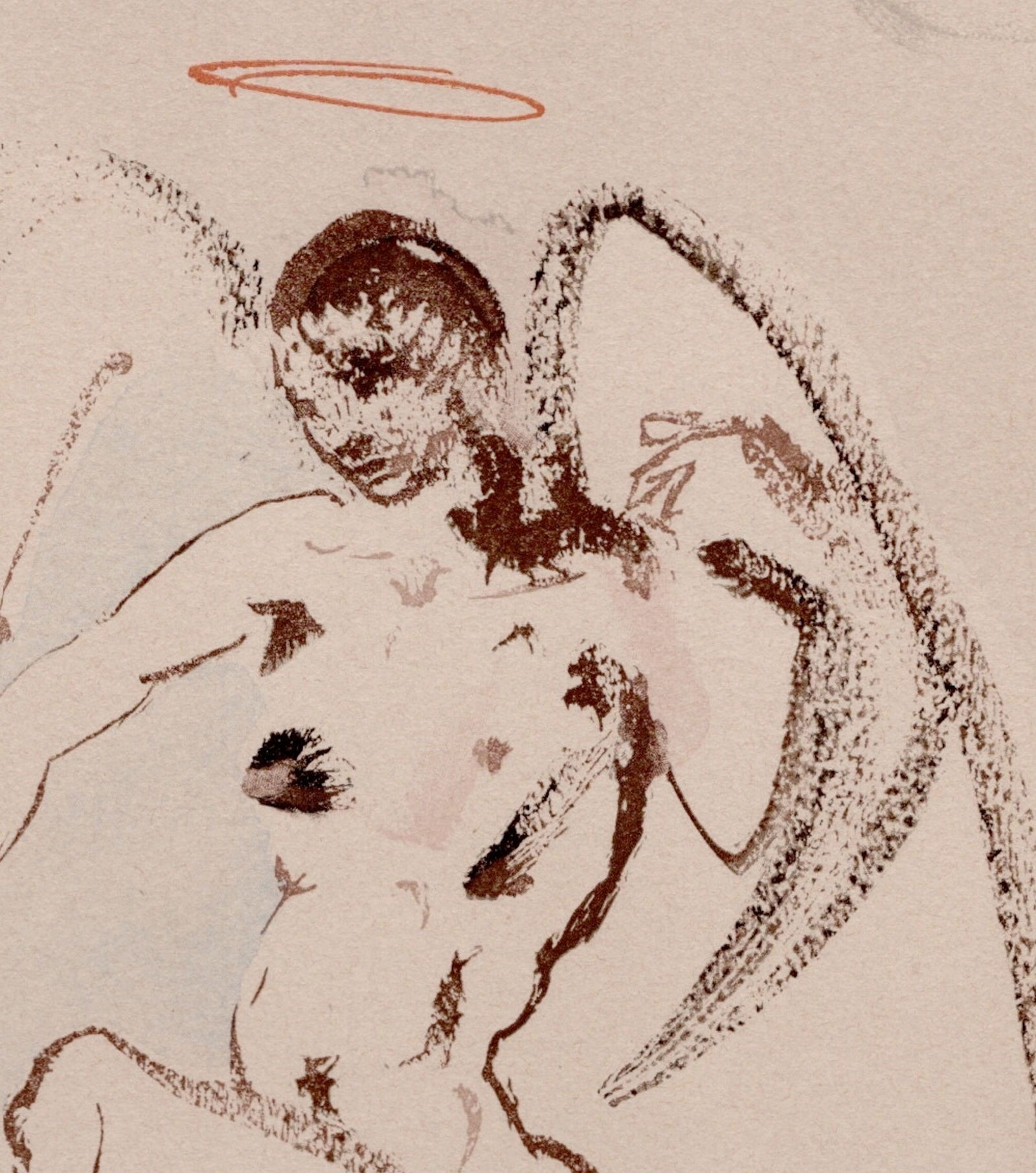 Salvador Dali, The Faithful Angels, 1964, Woodcut - 13