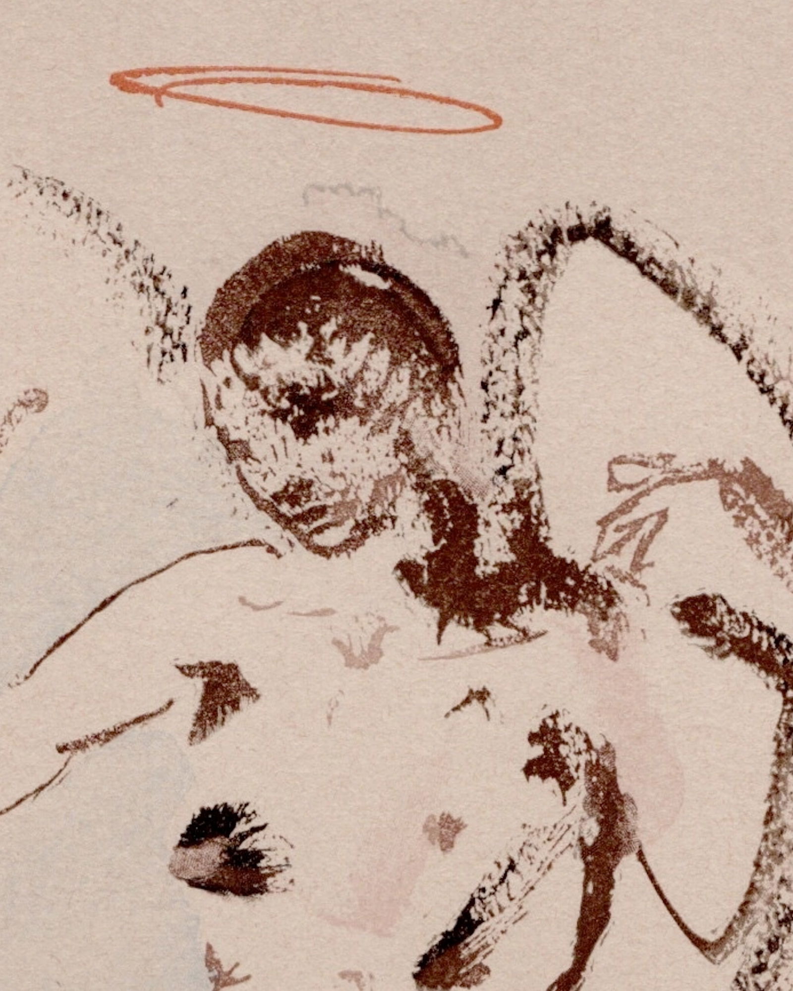 Salvador Dali, The Faithful Angels, 1964, Woodcut - 16