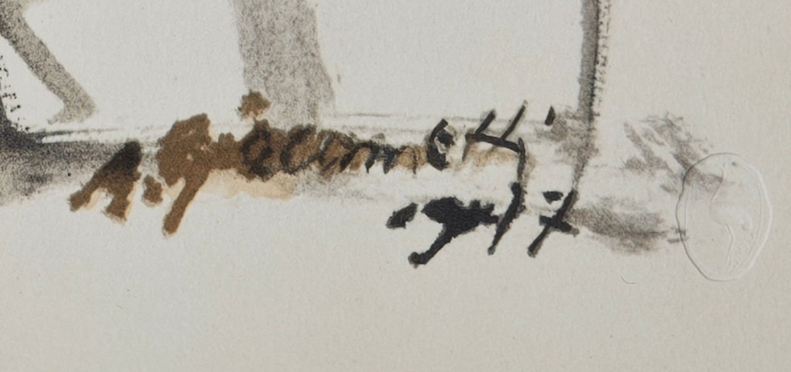 A. Giacometti, Portrait of Diego, 1963, Lithograph - 20