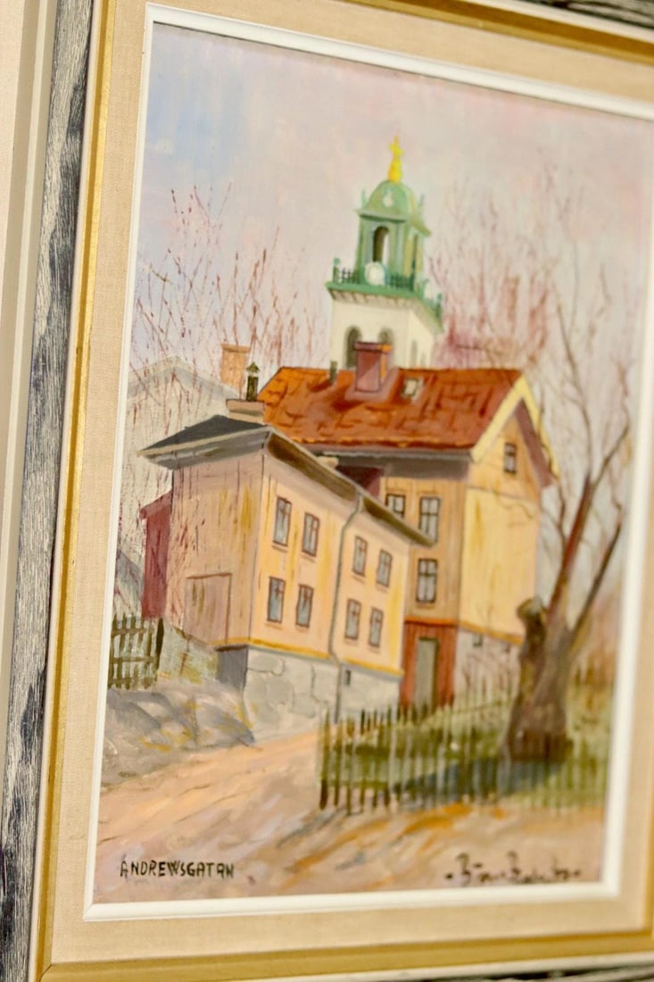 Björn Roberts, Anderswgatan, 1950s, Oil, Framed - 5
