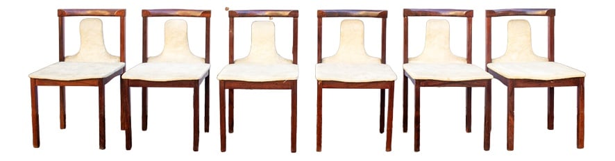 Chairs by C. Salocchi for Luigi Sormani, Set of 6 (1 of 8)