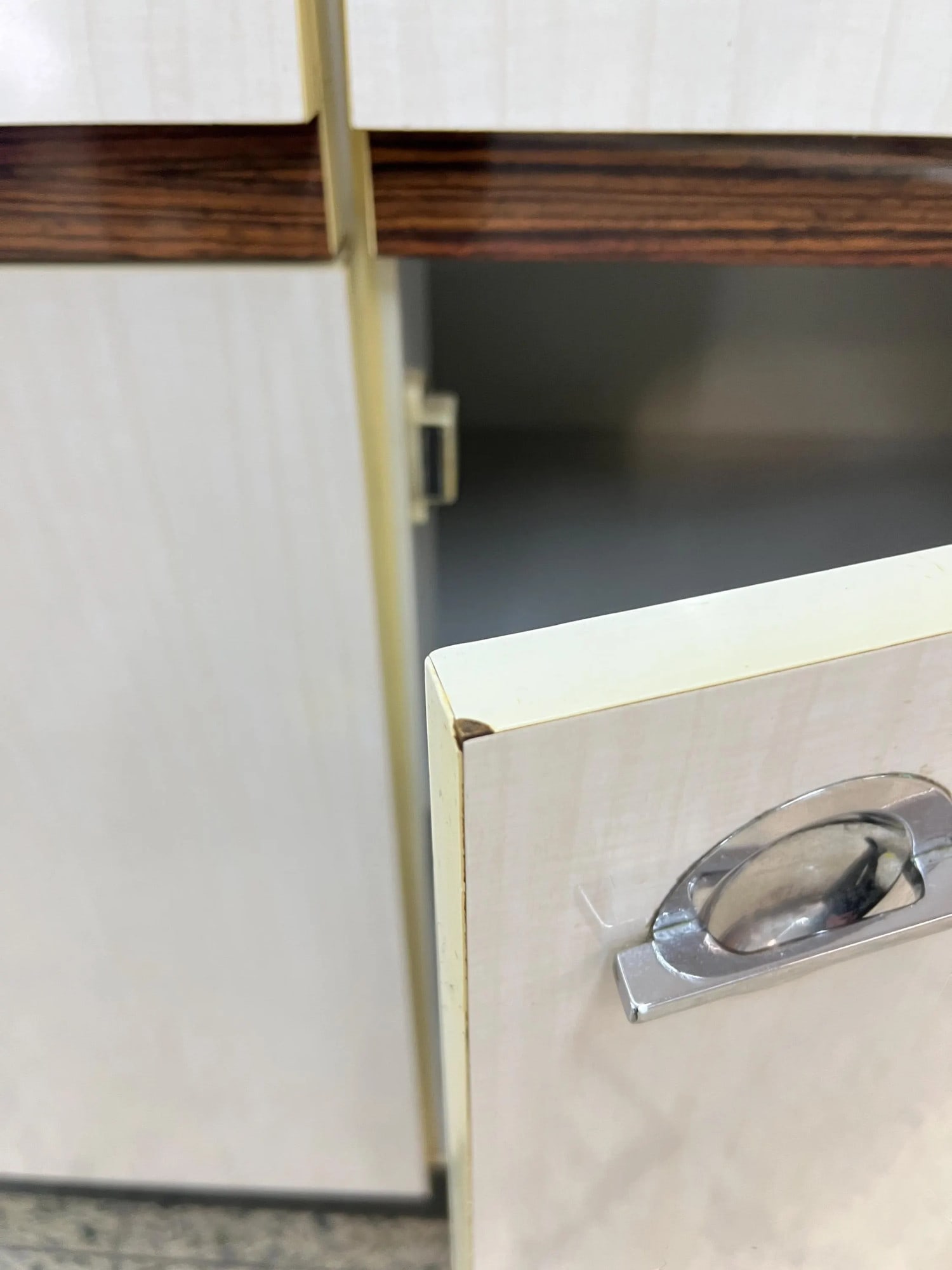 Niestrath Kitchen Sideboard in Resopal Wood, 1960s - 5