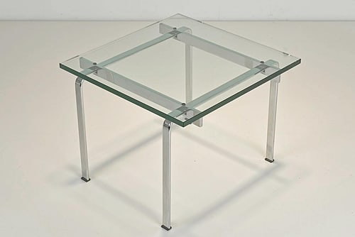 Glass Side Table by Fabricius & Kastholm, 1968 - 9