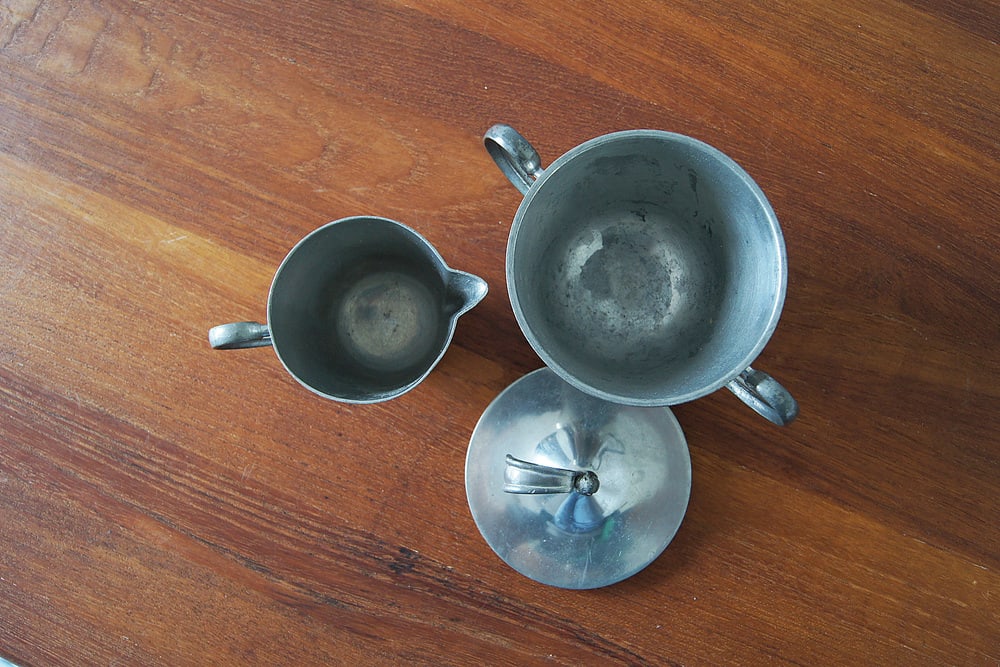 Creamer and Sugar Bowl by Edvin Ollers, 1920 - 5