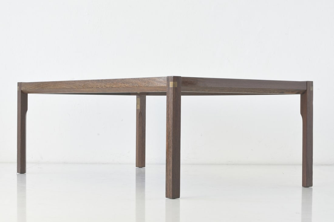 Wenge Side Table from Tranekær, Denmark, 1970s - 11