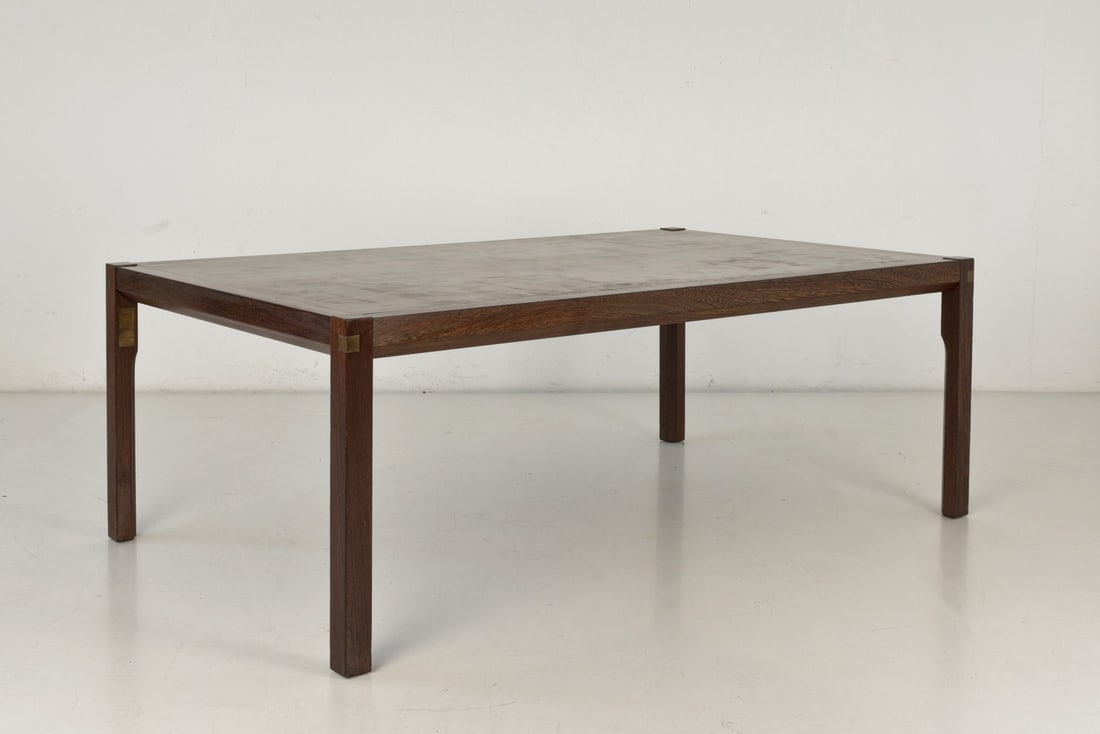 Wenge Side Table from Tranekær, Denmark, 1970s - 17