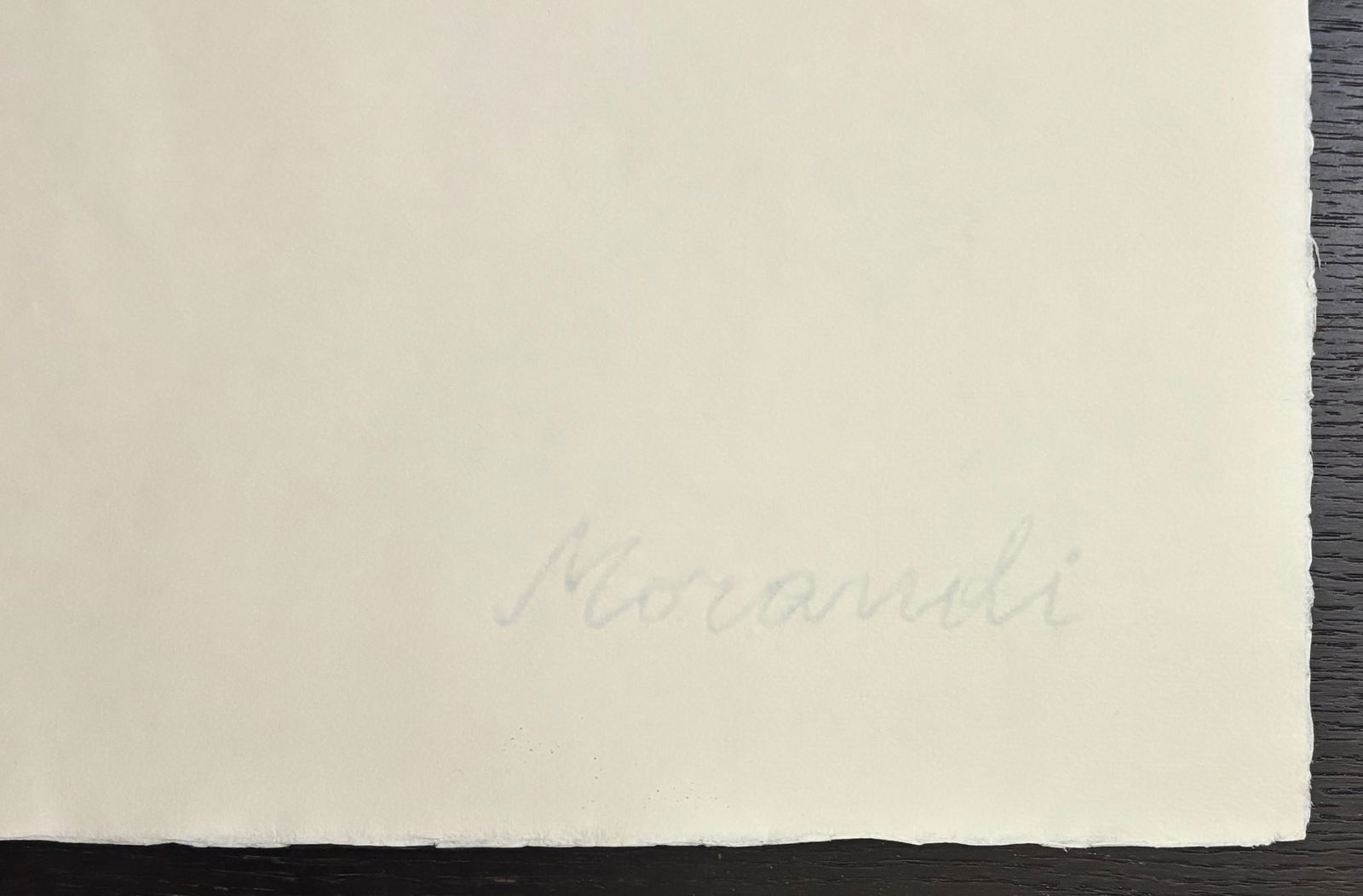 Giorgio Morandi, Landscape, 1973, Lithograph - 15