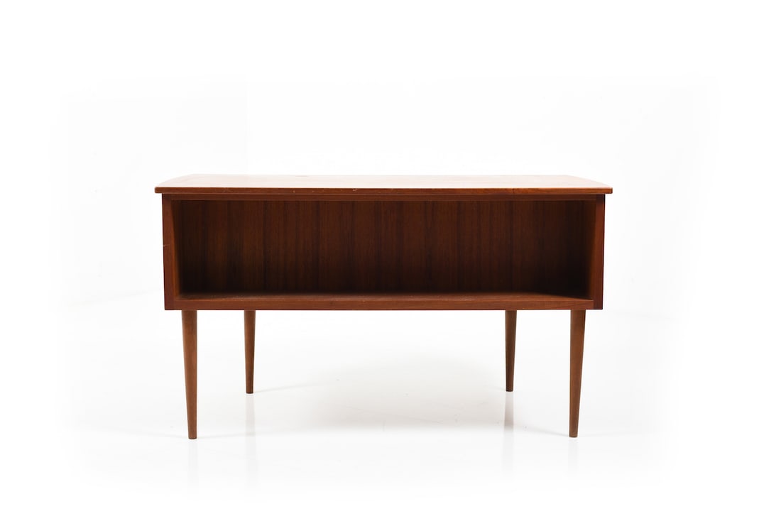 Danish Writing Desk in Teak, 1950s - 7
