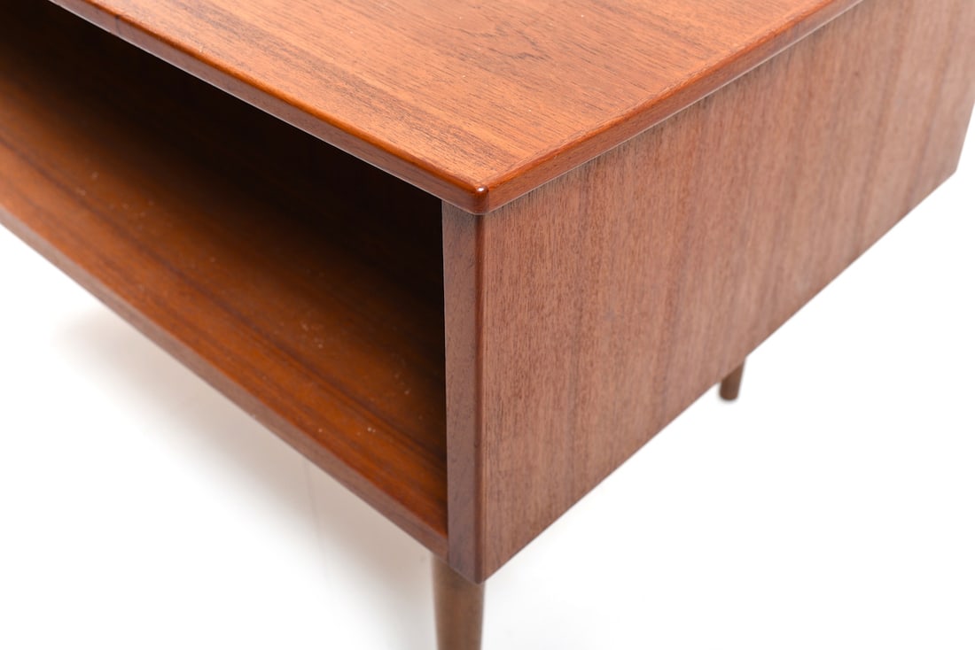 Danish Writing Desk in Teak, 1950s - 9