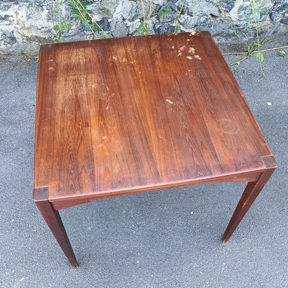 Game Table in Teak by Arne Vodder for Vamo Mobler - 2