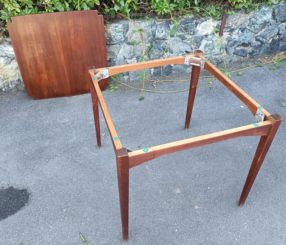 Game Table in Teak by Arne Vodder for Vamo Mobler - 4