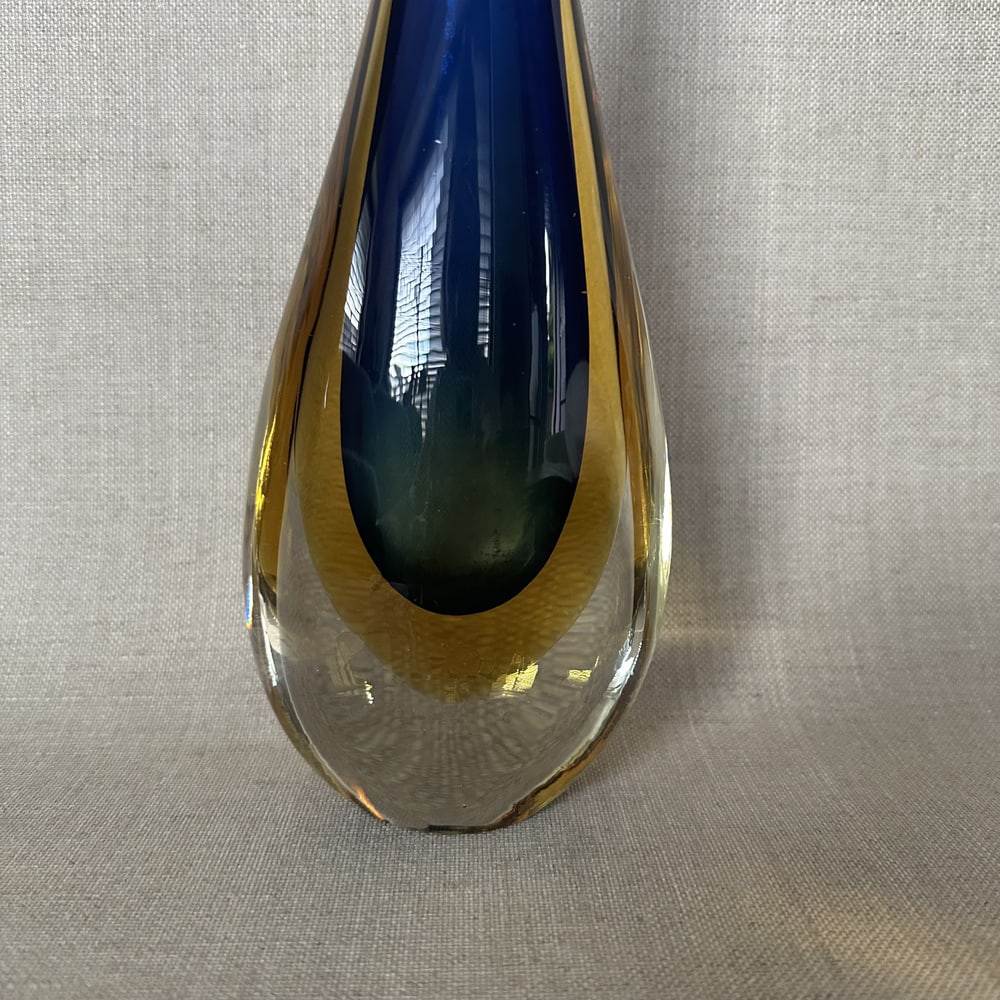 Murano Glass Vase by Flavio Poli for Seguso, 1960s - 4