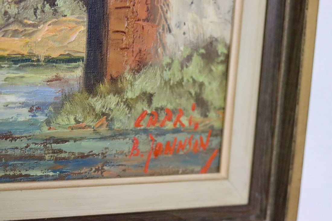 Bernt Johnson, Lapri, Russia, 1950s, Oil, Framed - 3