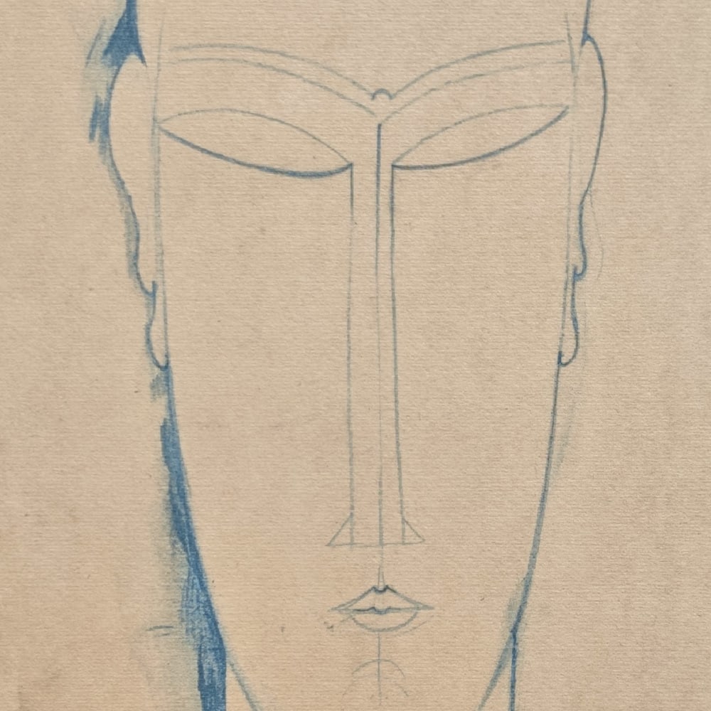 A. Modigliani, Testa di Cariatide / Caryatid Head - 3