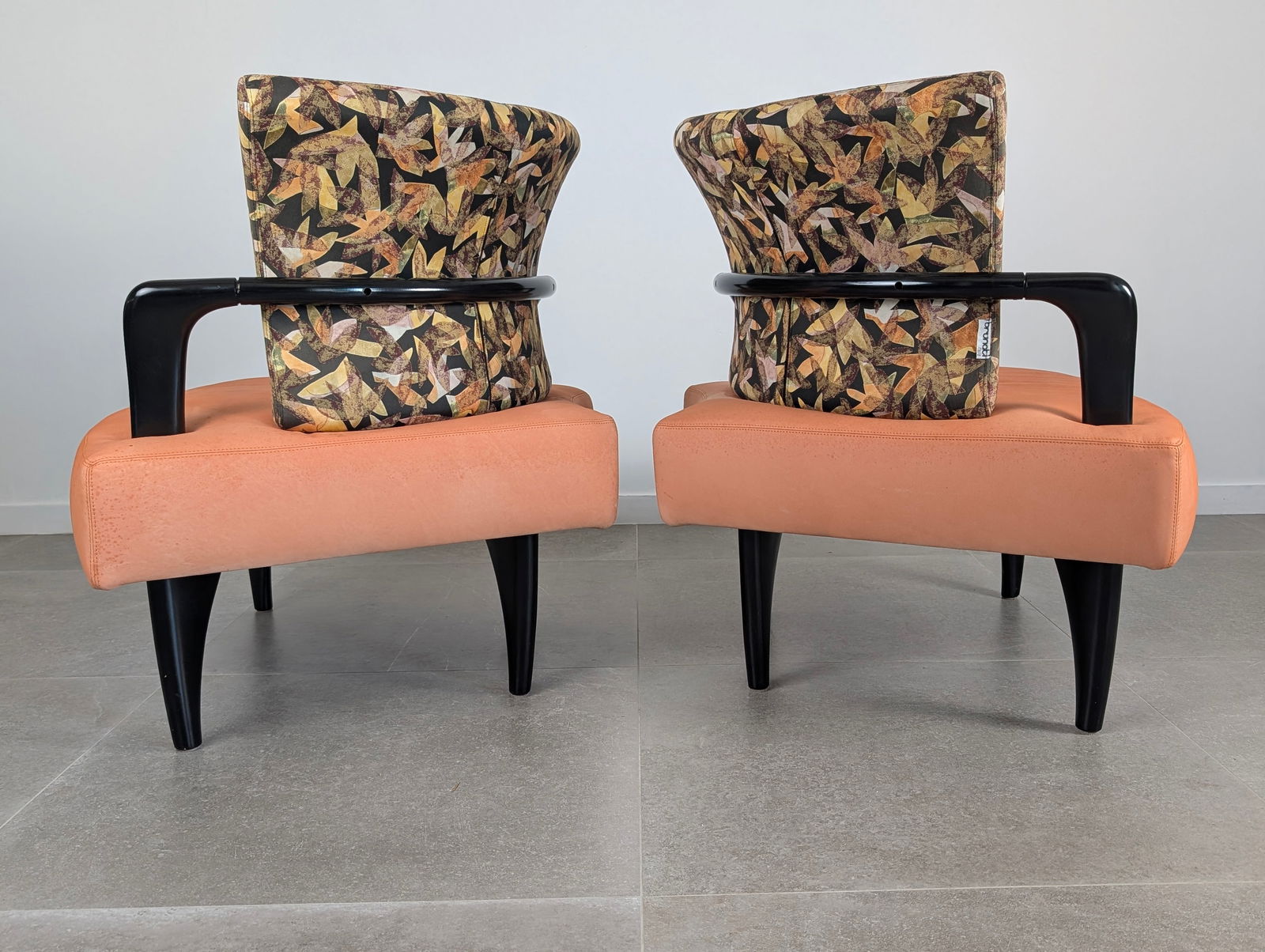 Set of Esprit Armchairs by Brunati & Zerbaro, 1980 - 12