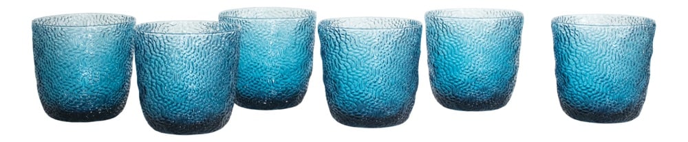 Italian Tequila Glasses by Maryana Iskra, Set of 6: Italian Tequila Glasses by Maryana Iskra for Ribes Studio Verres, 2004, Set of 6Hand crafted accessories. A wonderful set of six Murano glasses. the most beautiful gift money can buy. with these glass