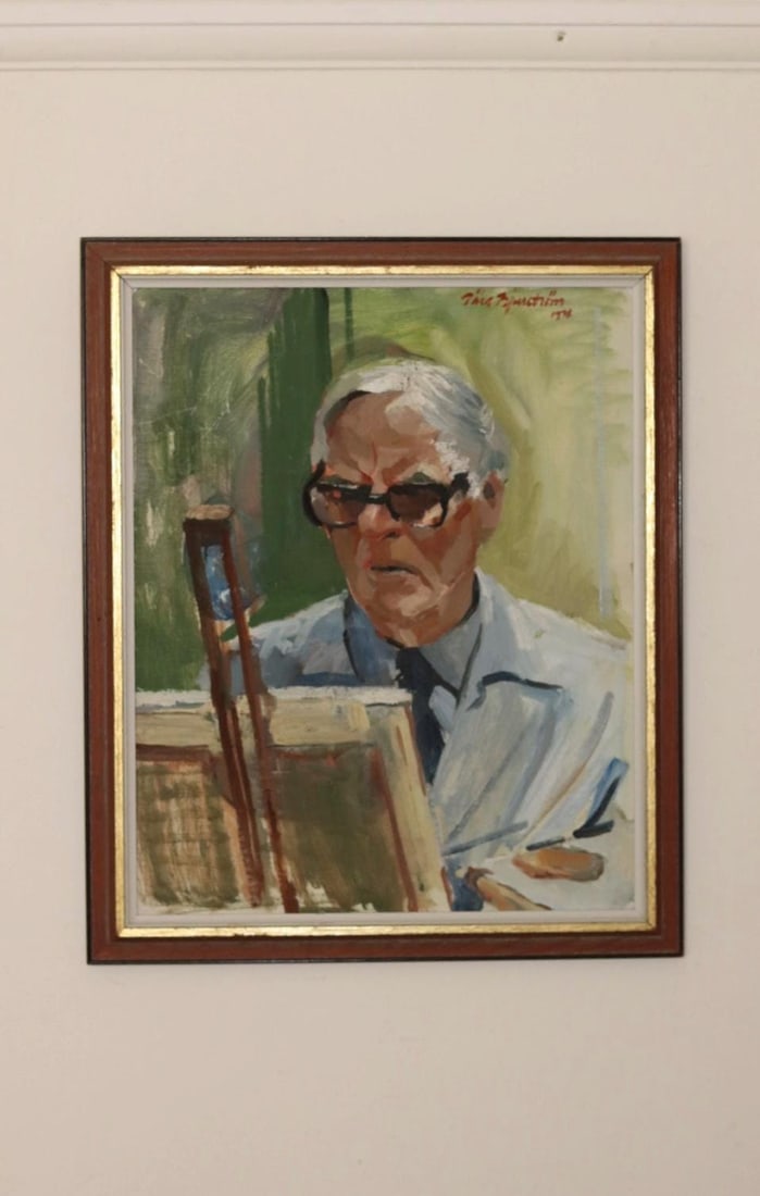 Tara Bjurström, Artist, 1978, Oil, Framed - 2