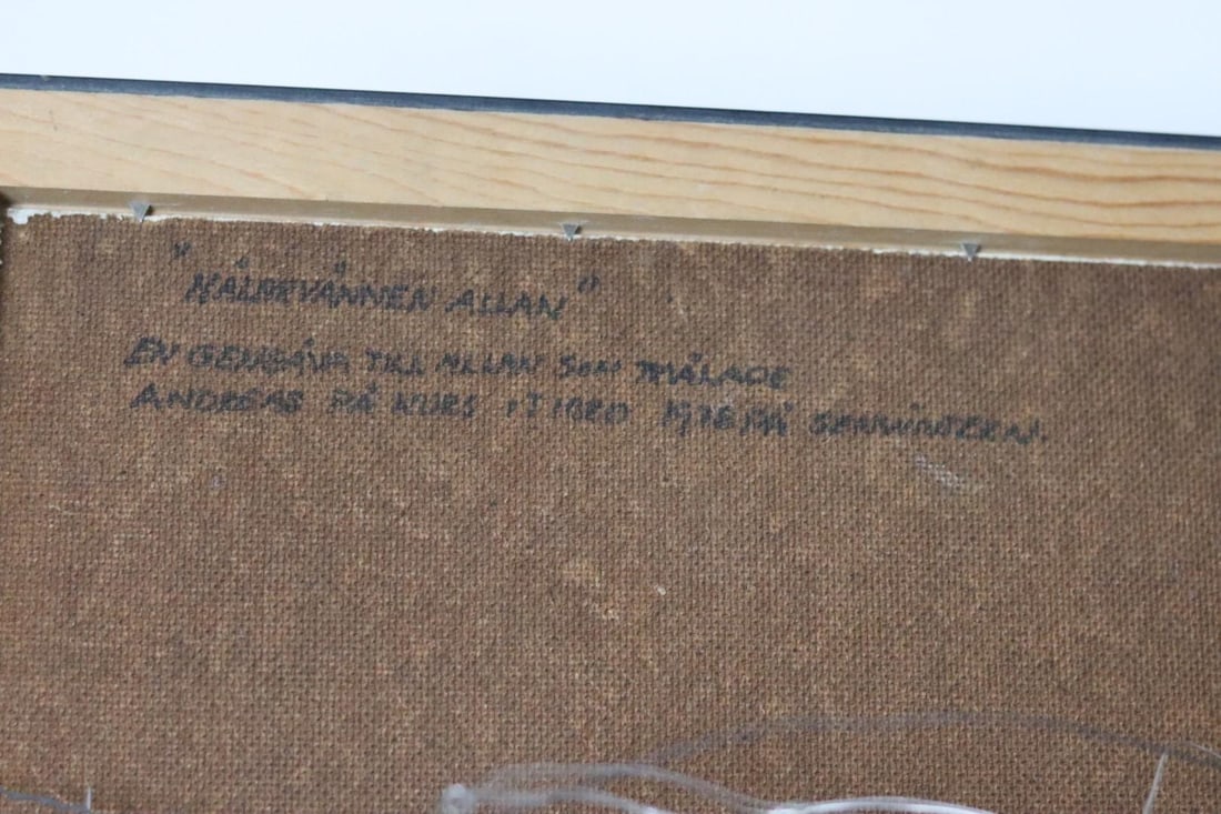 Tara Bjurström, Artist, 1978, Oil, Framed - 4