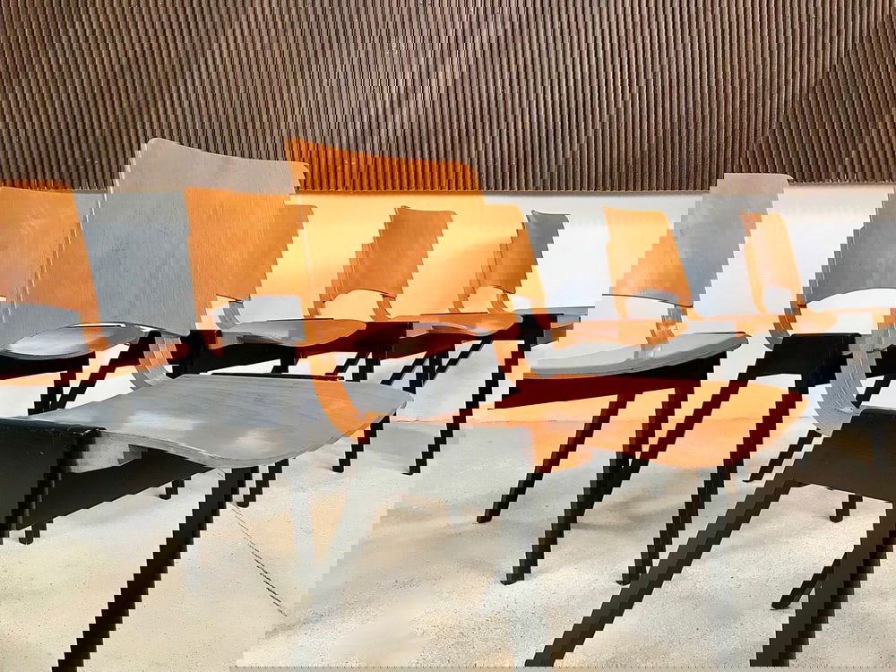 Model P7 Chairs by R. Rainer for Pollak, Set of 6 - 14