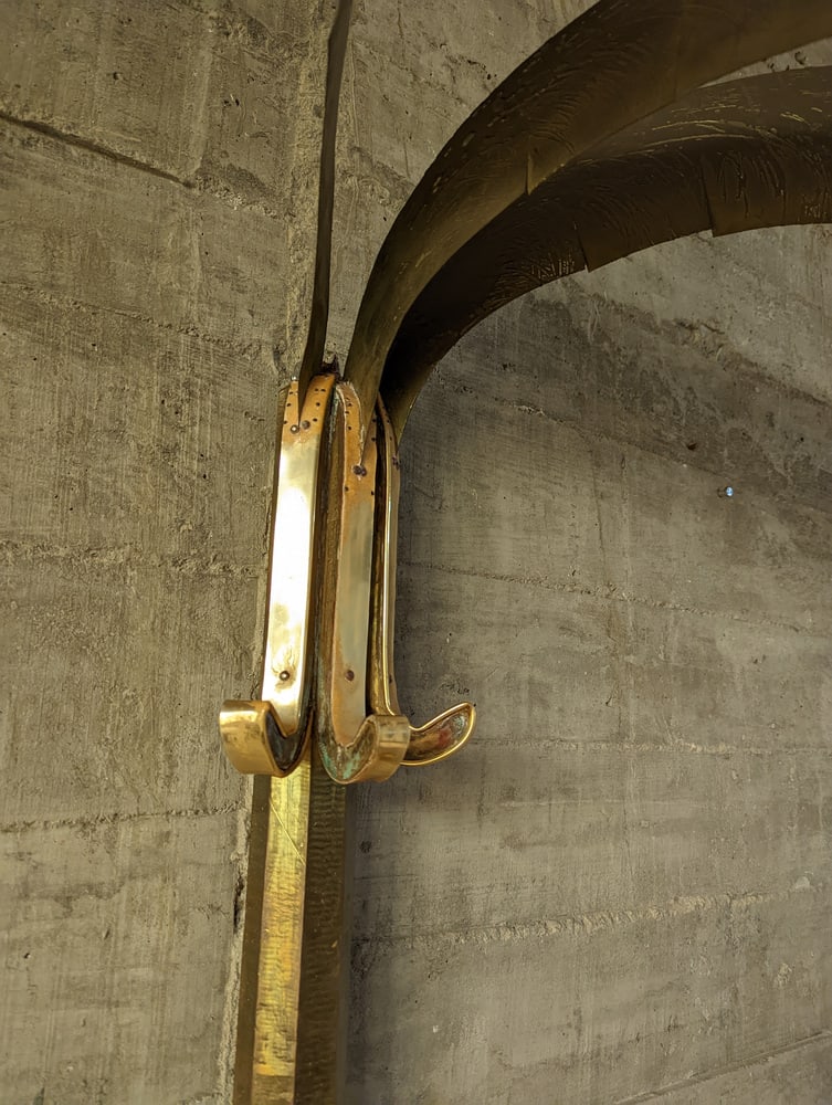 Regency Palm Tree Sculpture Coat Rack, 1970s - 5