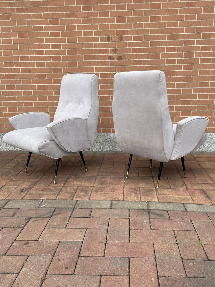 Set of Armchairs attributed to Nino Zoncada, 1950s - 2