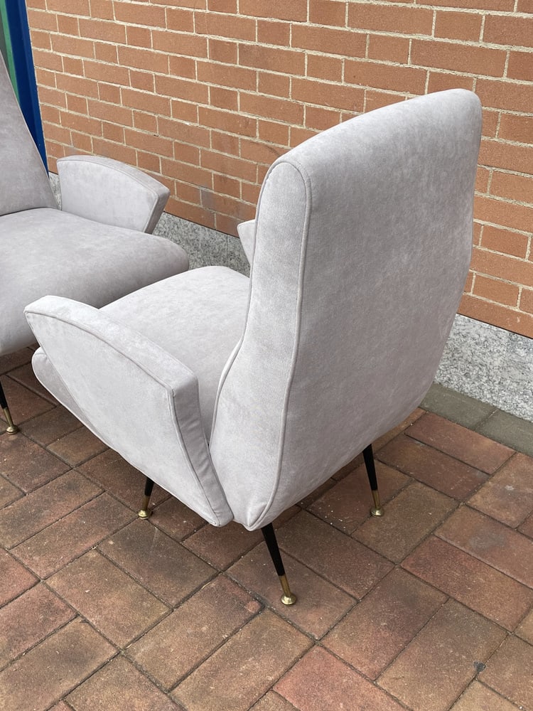 Set of Armchairs attributed to Nino Zoncada, 1950s - 5