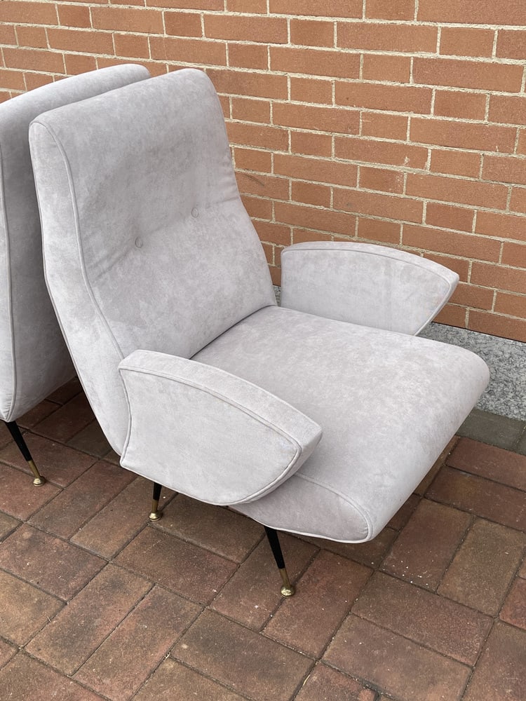 Set of Armchairs attributed to Nino Zoncada, 1950s - 8