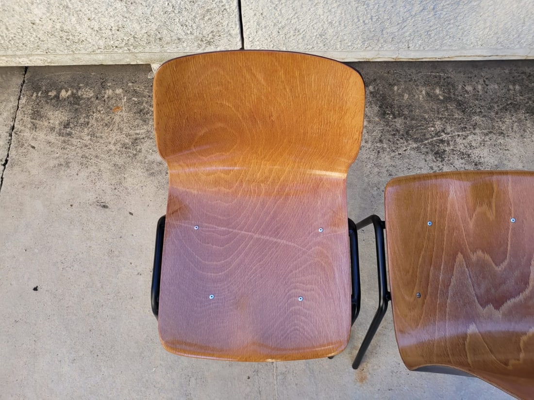 Chairs by Elmar Flötotto for Pagholz, Set of 3 - 12