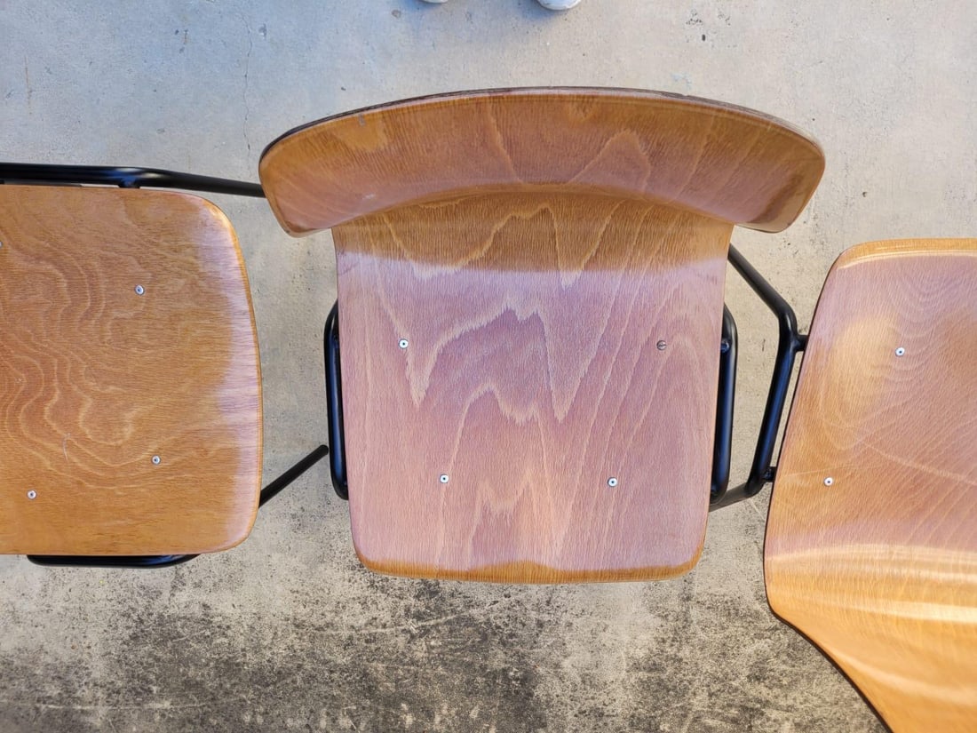 Chairs by Elmar Flötotto for Pagholz, Set of 3 - 6