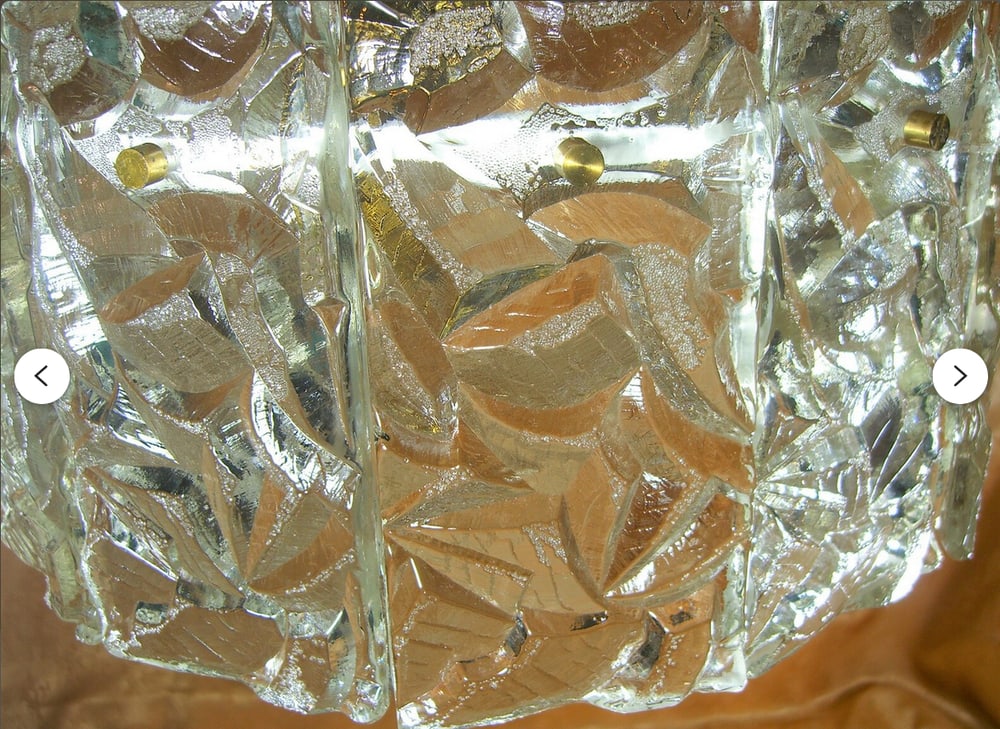 Art Deco Pendant Light from Kinkeldey, 1980s - 9