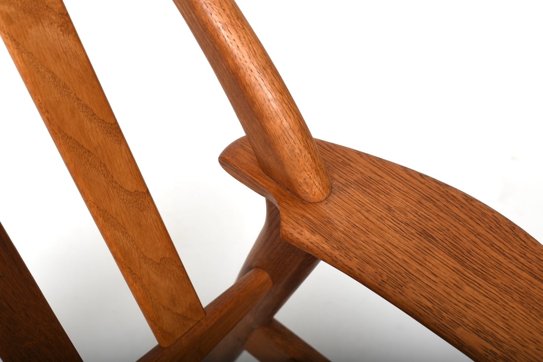 Set of Danish Oak Easy Chairs by Nils Kofoed - 12