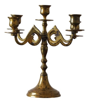Brass Candleholder from Scandia Massing, 1950s (1 of 6)