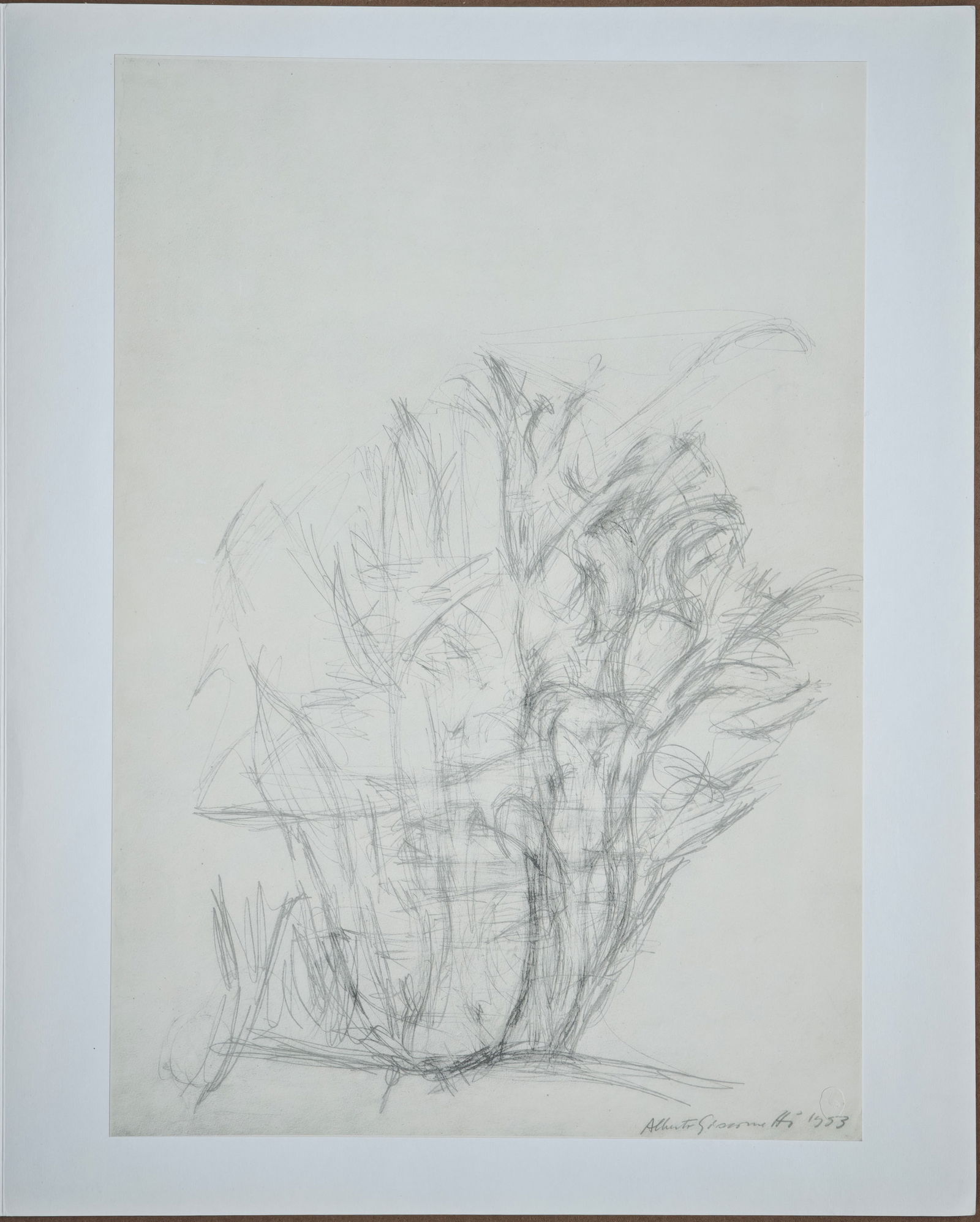 Alberto Giacometti, Alberi, 1963, Lithograph - 2