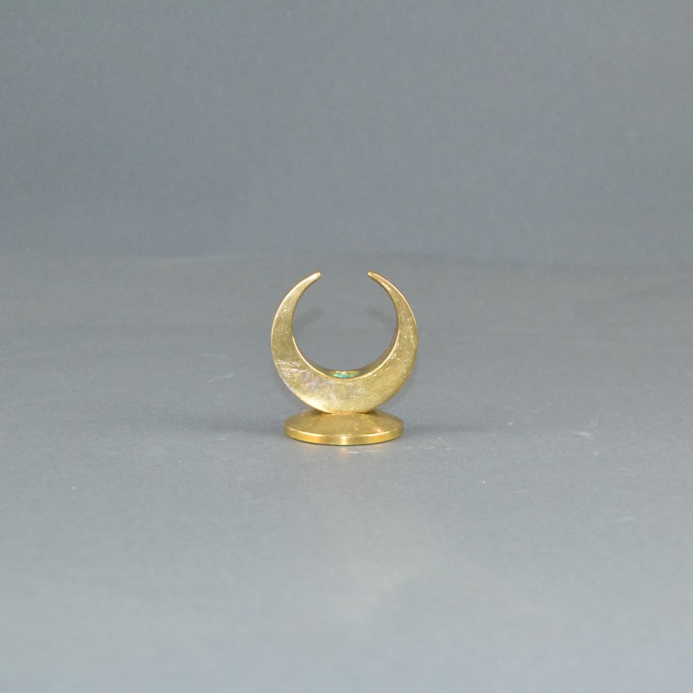 Brass Candleholder by Arthur Pe for Kolback 1960s - 6