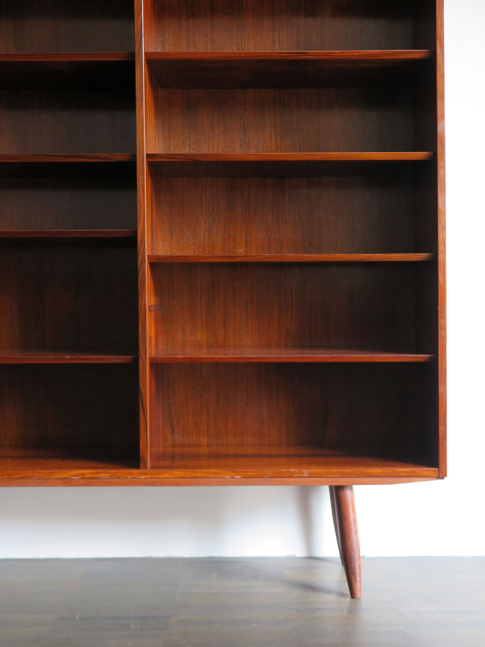 Scandinavian Wood Bookcase by Gunni Omann, 1960s - 6